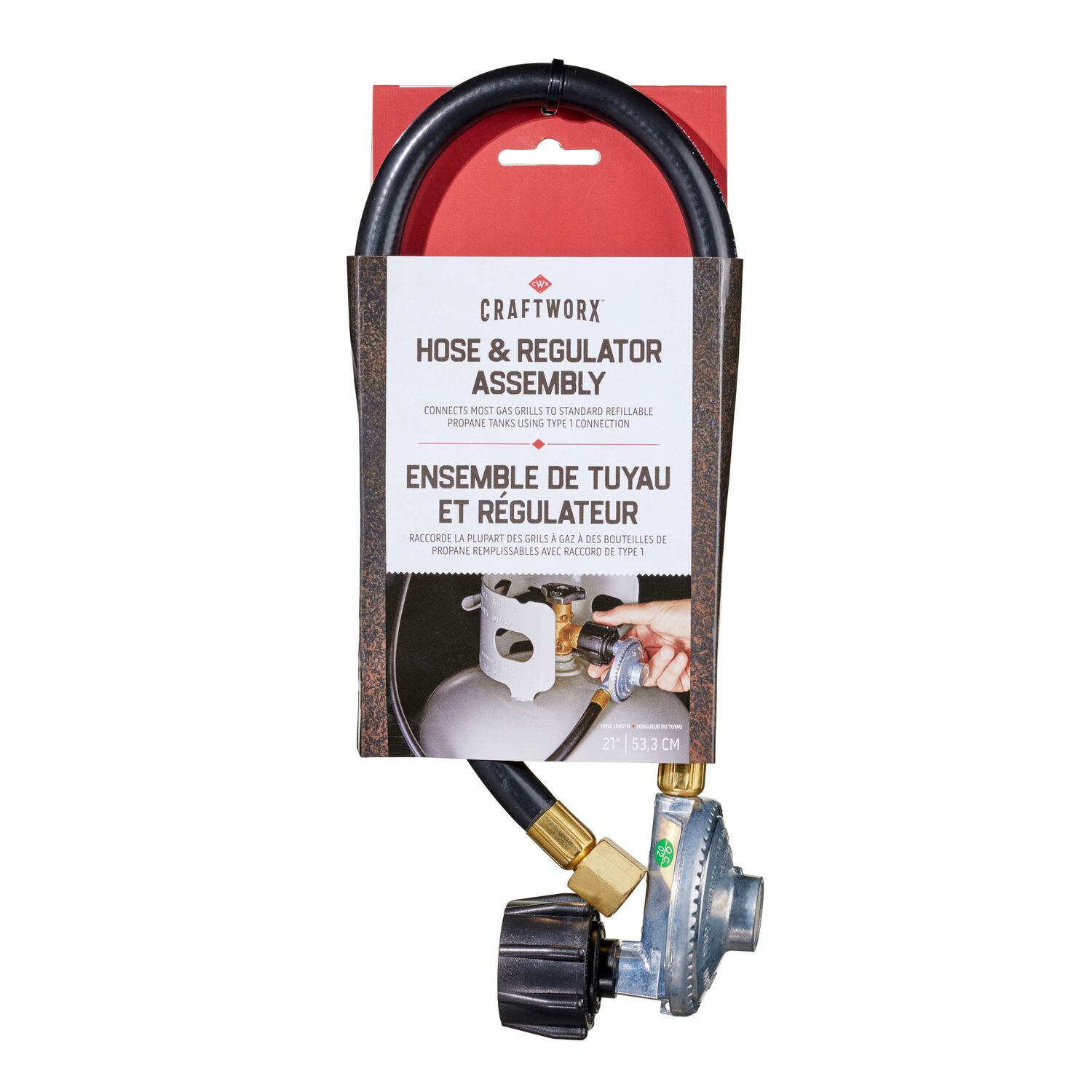 Craftworx Universal Fit Hose & Regulator Assembly