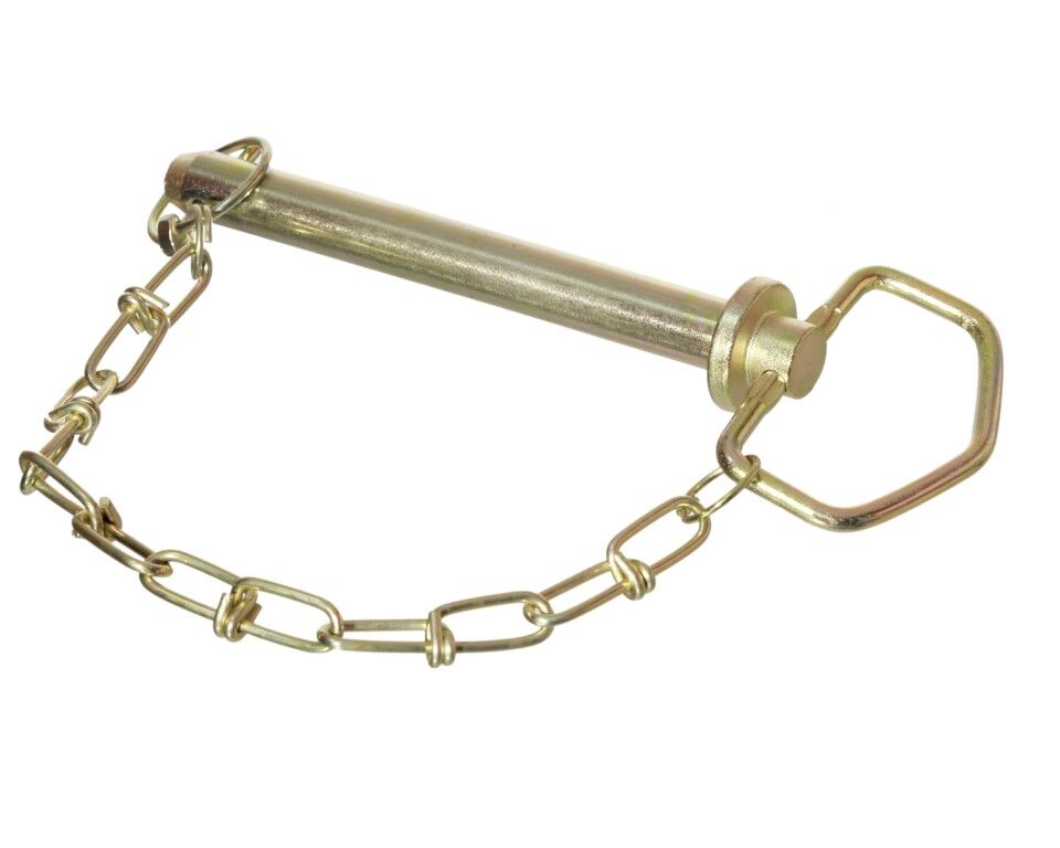 Harvest King Hitch Pin With Chain, 5/8-in X 5 1/4-In