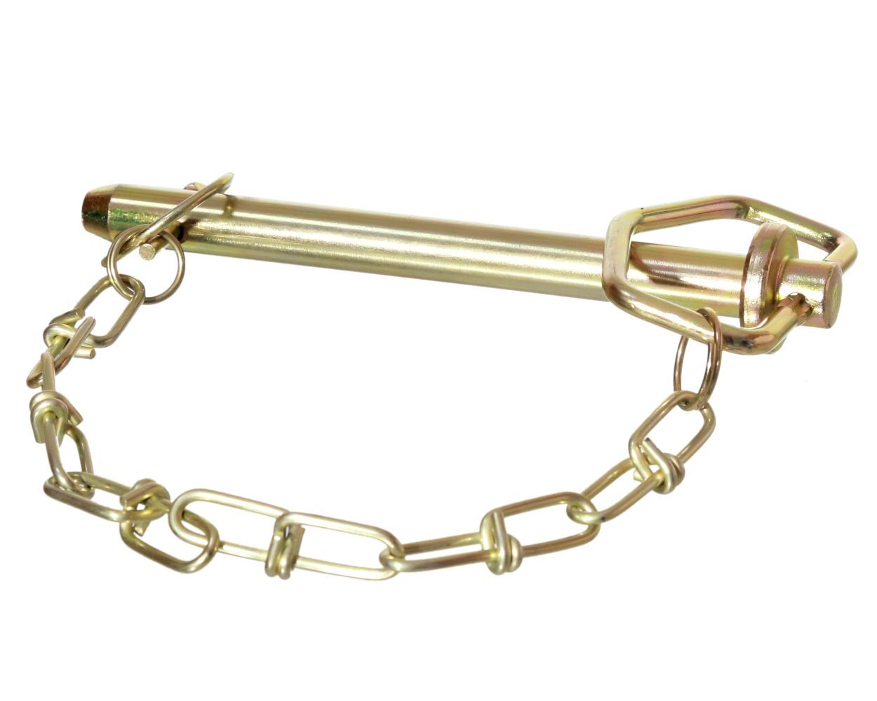 Harvest King Hitch Pin with Chain, 1-In x 6-1/4-In