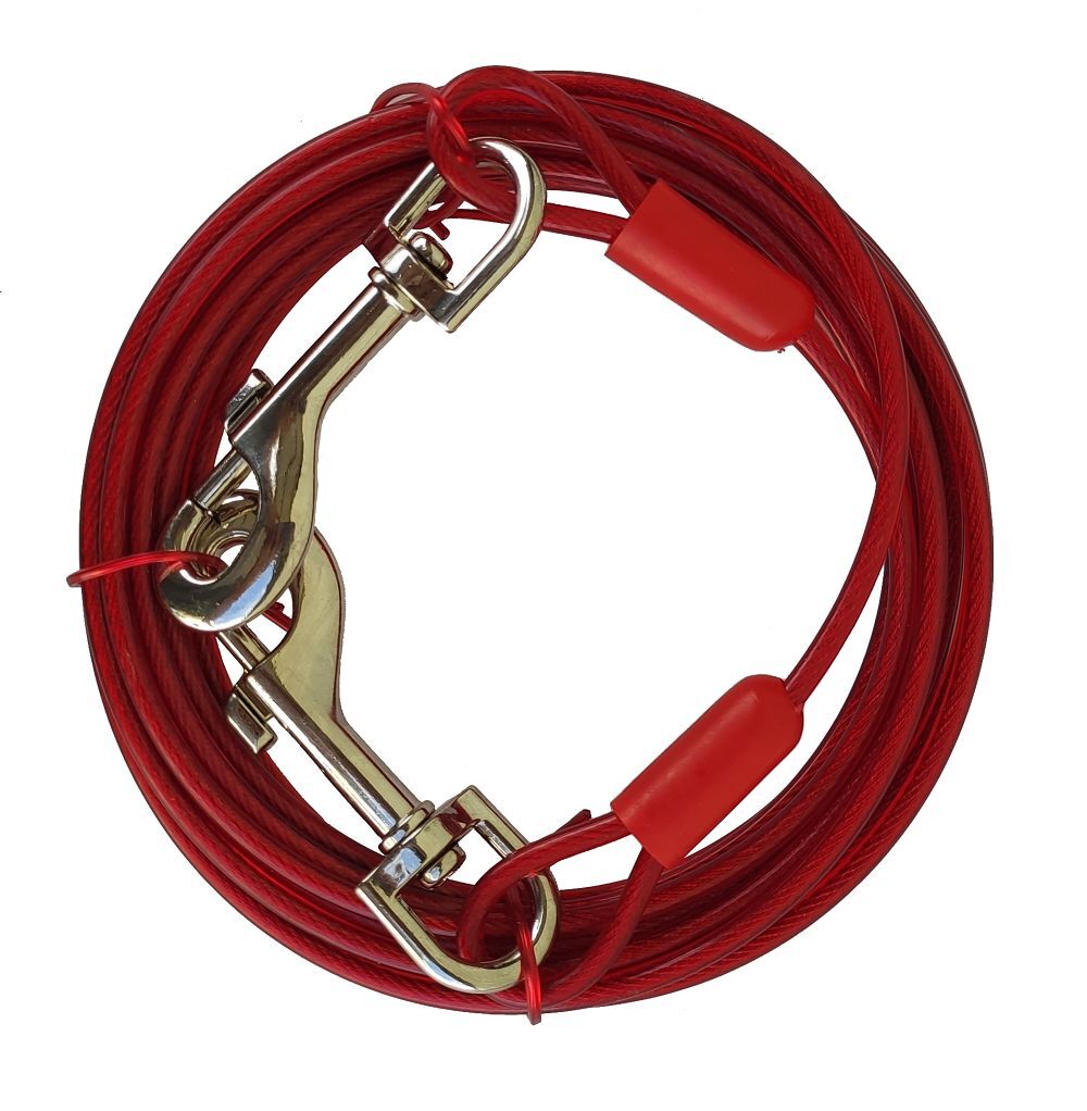 Main St. Pet Dog Tie-Out Cable, 15-Ft