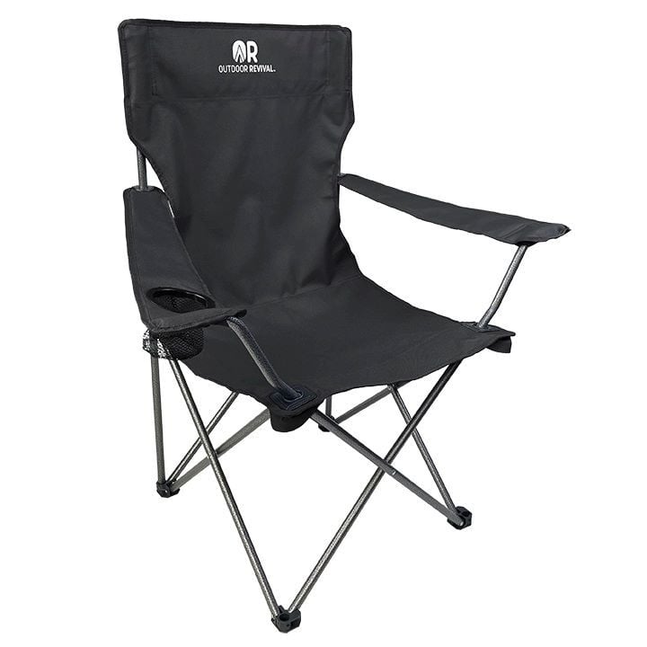 Outdoor Revival Black Everyday Quad Chair