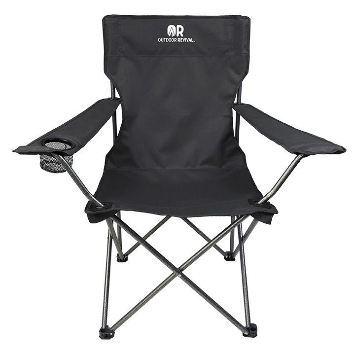 Outdoor Revival Black Everyday Quad Chair