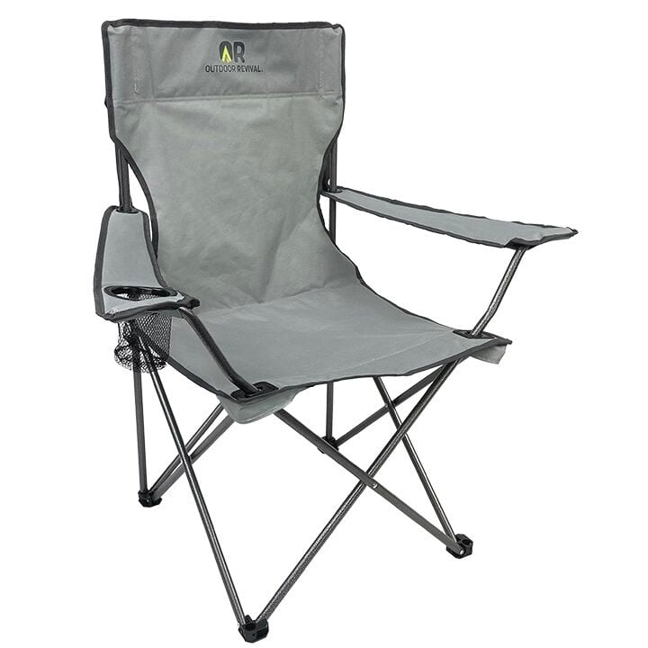 Outdoor Revival Gray Everyday Quad Chair - Camp Chairs & Furniture