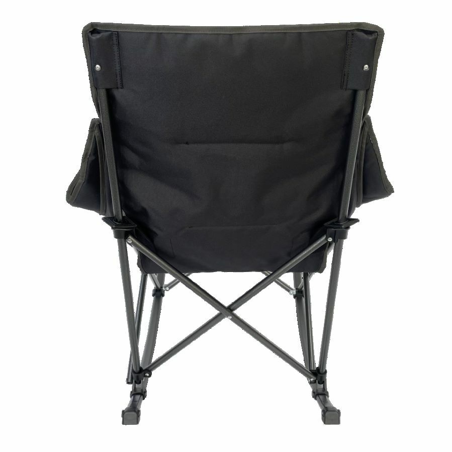 Outdoor Revival Camp Rocking Chair in Black