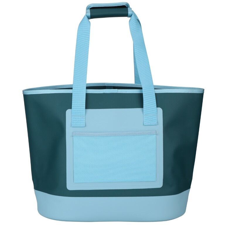 Outdoor Revival Waterproof Sky Blue & Teal Tote Bag
