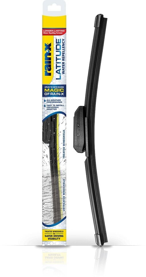 Rain‑X Latitude Water Repellency 2-n-1 Wiper Blades, 18-In