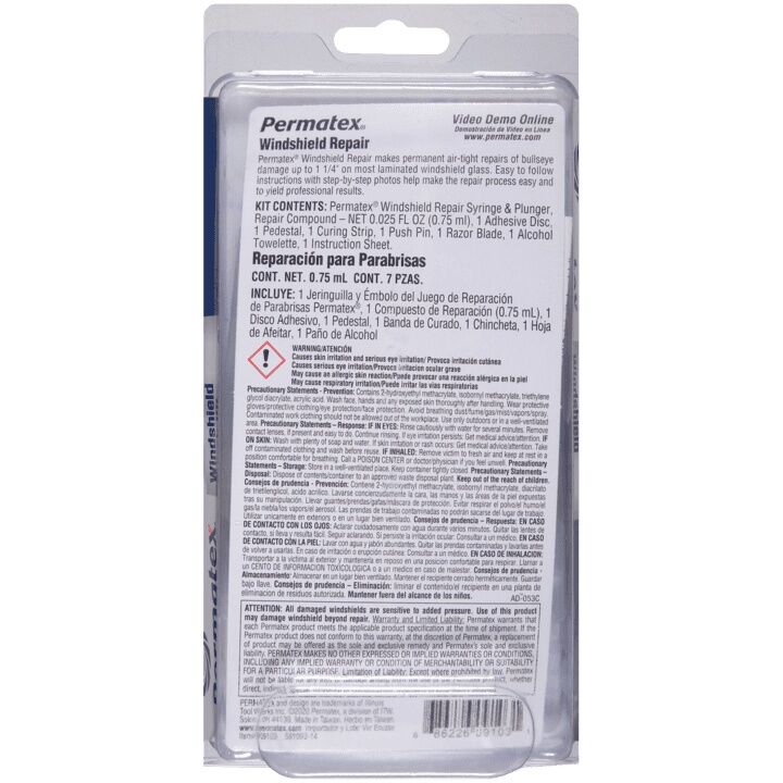 Permatex Windshield Repair Kit