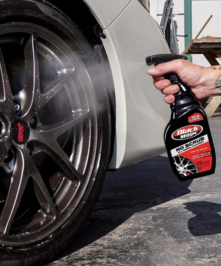 Black Magic No Scrub All Wheel Cleaner, 23-Oz