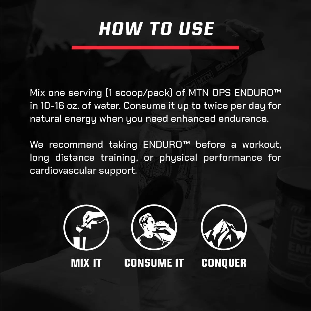 MTN OPS Enduro Citrus Bliss, 30-Servings