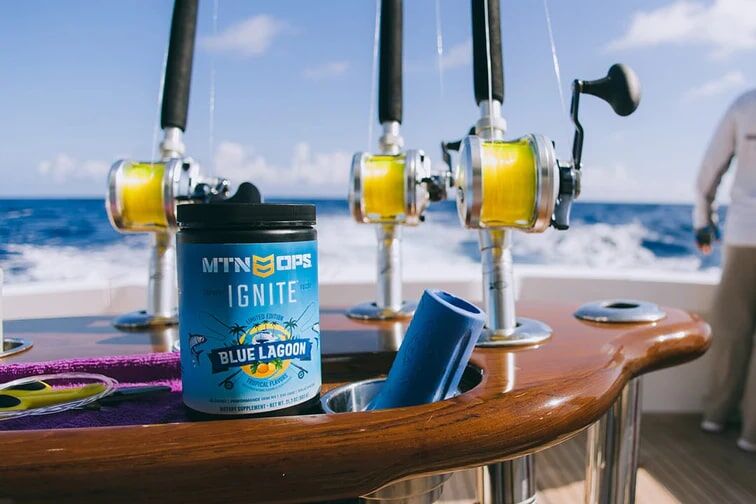 MTN OPS Ignite Supplement Blue Lagoon Flavor, 21.1-Oz