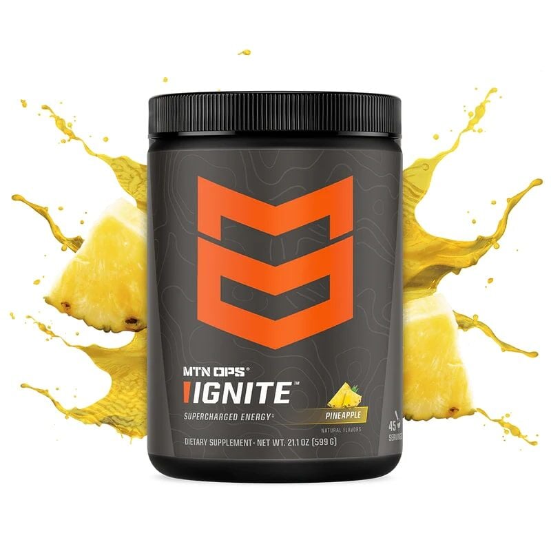 MTN OPS Ignite Supplement Pineapple Flavor, 21.1-Oz