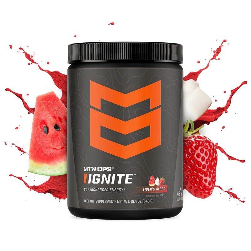 MTN OPS Ignite Supplements Tiger's Blood Flavor, 21.1-Oz