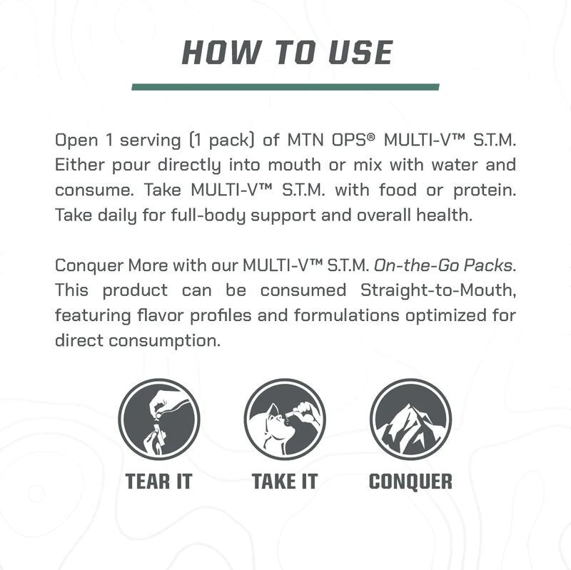 MTN OPS Multi-V STM Stick, 30-Ct