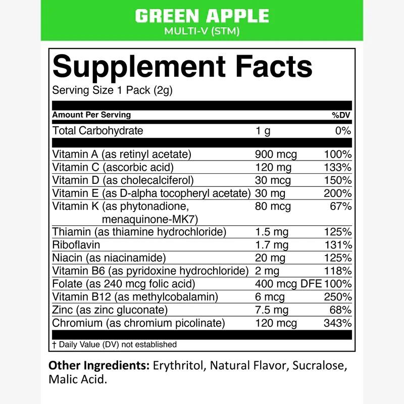 MTN OPS Multi-V STM Stick, 30-Ct