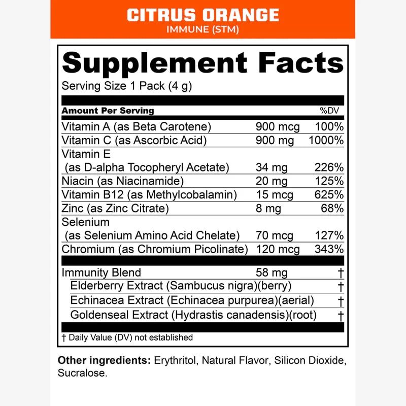 MTN OPS Immune STM Stick Pack, 30-Ct