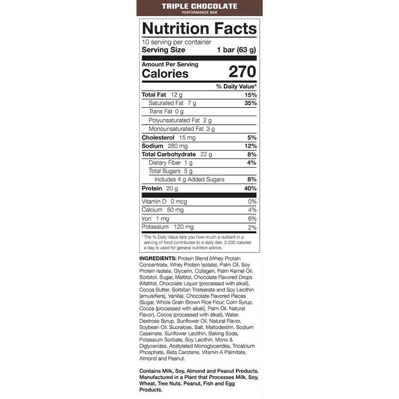 MTN OPS Performance Bar Triple Chocolate Mudslide