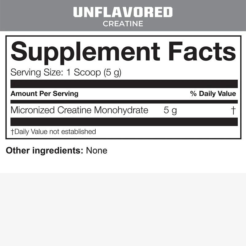 MTN OPS Creatine Monohydrate Supplement, 8.8-Oz