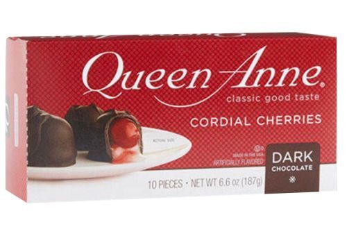 Queen Anne Dark Chocolate Cordial Cherries - 6.6 oz