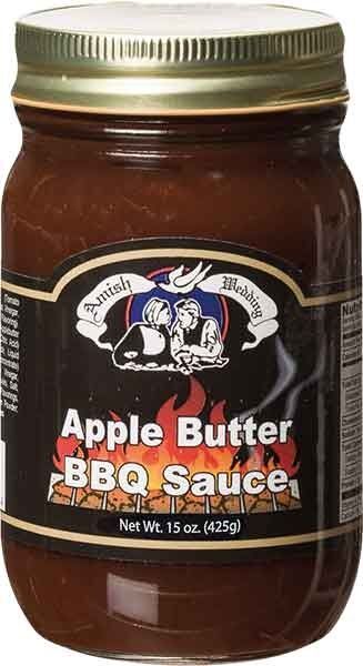 Amish Wedding Apple Butter BBQ Sauce, 16-Oz