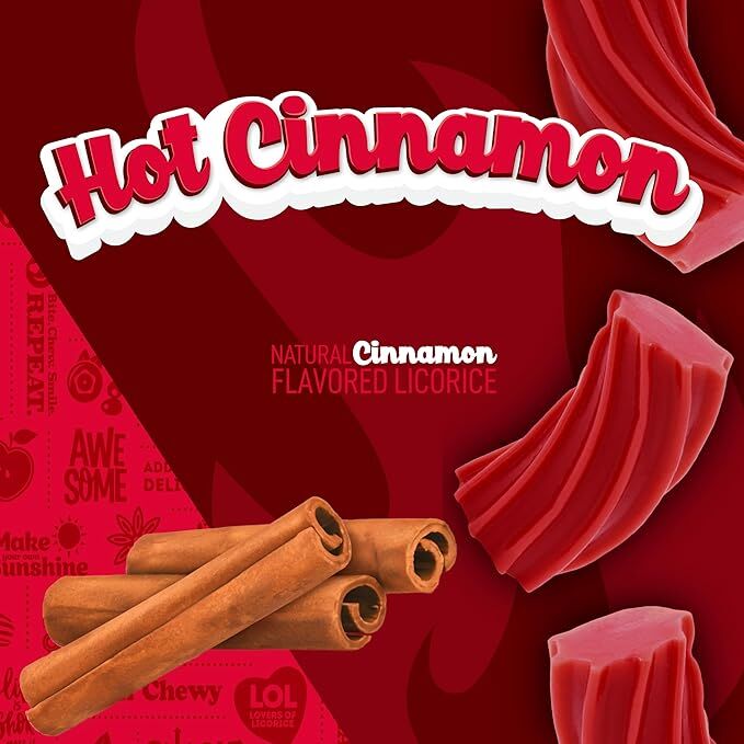 Wiley Wallaby Soft & Chewy Hot Cinnamon Licorice, 24-Oz