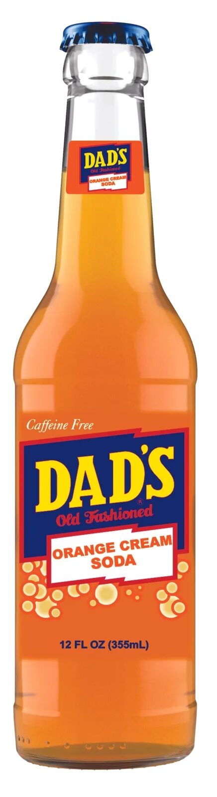 Dad's Old Fashioned Orange Cream Soda, 12-Oz