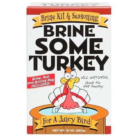 BBQ Spot Brine Some Turkey Brine Kit & Seasoning, 19-Oz