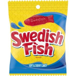 Swedish Fish Soft & Chewy Gummy Candy, 5 oz.