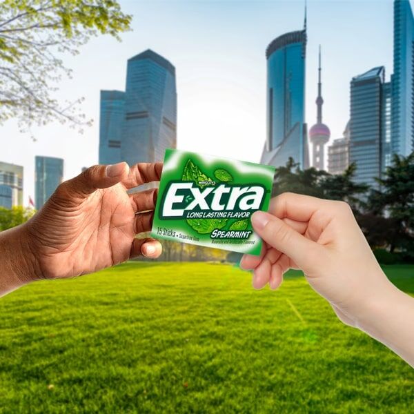 Wrigley's EXTRA Spearmint Sugar Free Chewing Gum Slim Pack