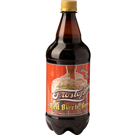 Frostop Red Birch Soda - 32 oz
