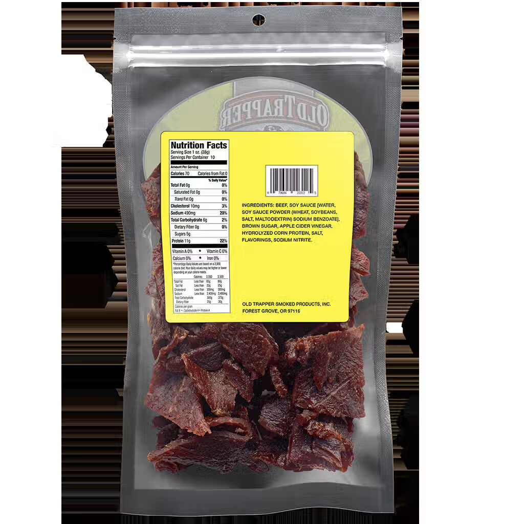 Old Trapper Teriyaki Beef Jerky, 10-Oz