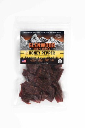 GlenWood Honey Pepper Jerky, 10-Oz