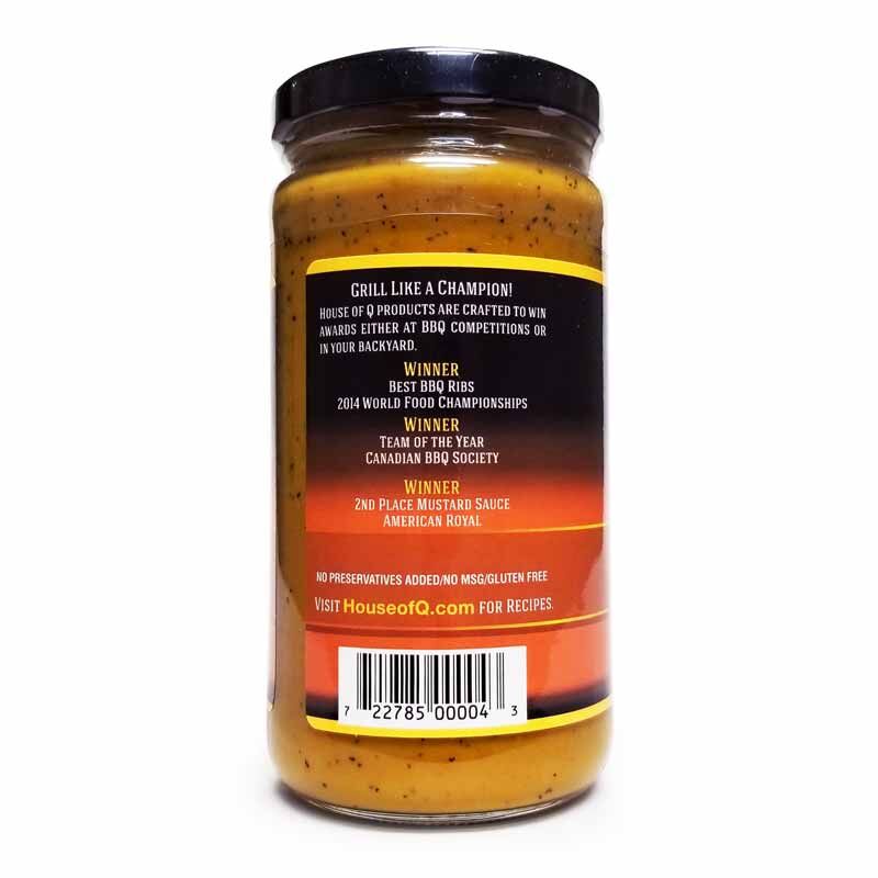 House of Q Slow Smoke Gold BBQ Sauce, 12-Oz