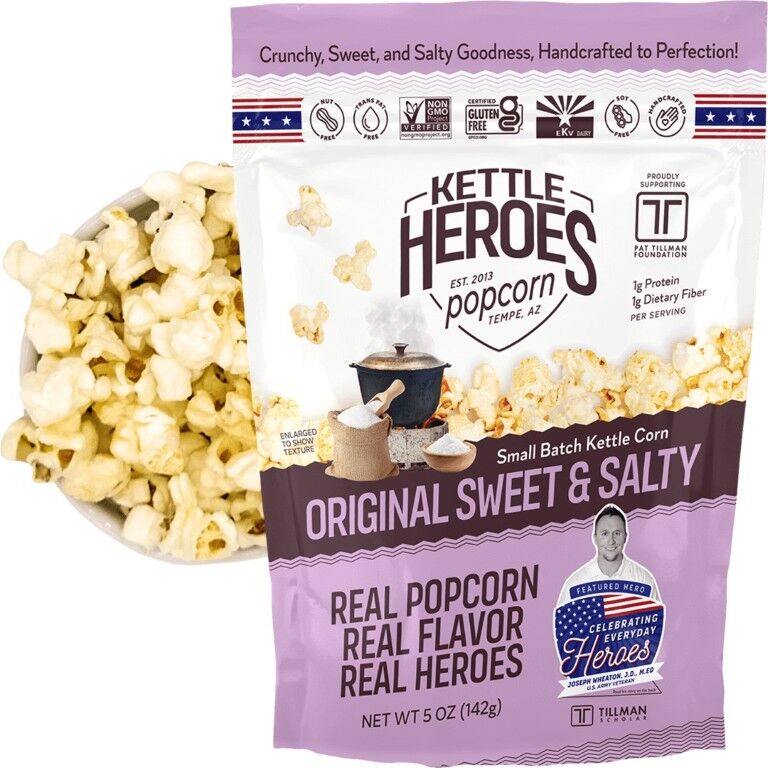 Kettle Heroes Original Sweet & Salty Kettle Corn, 5-Oz