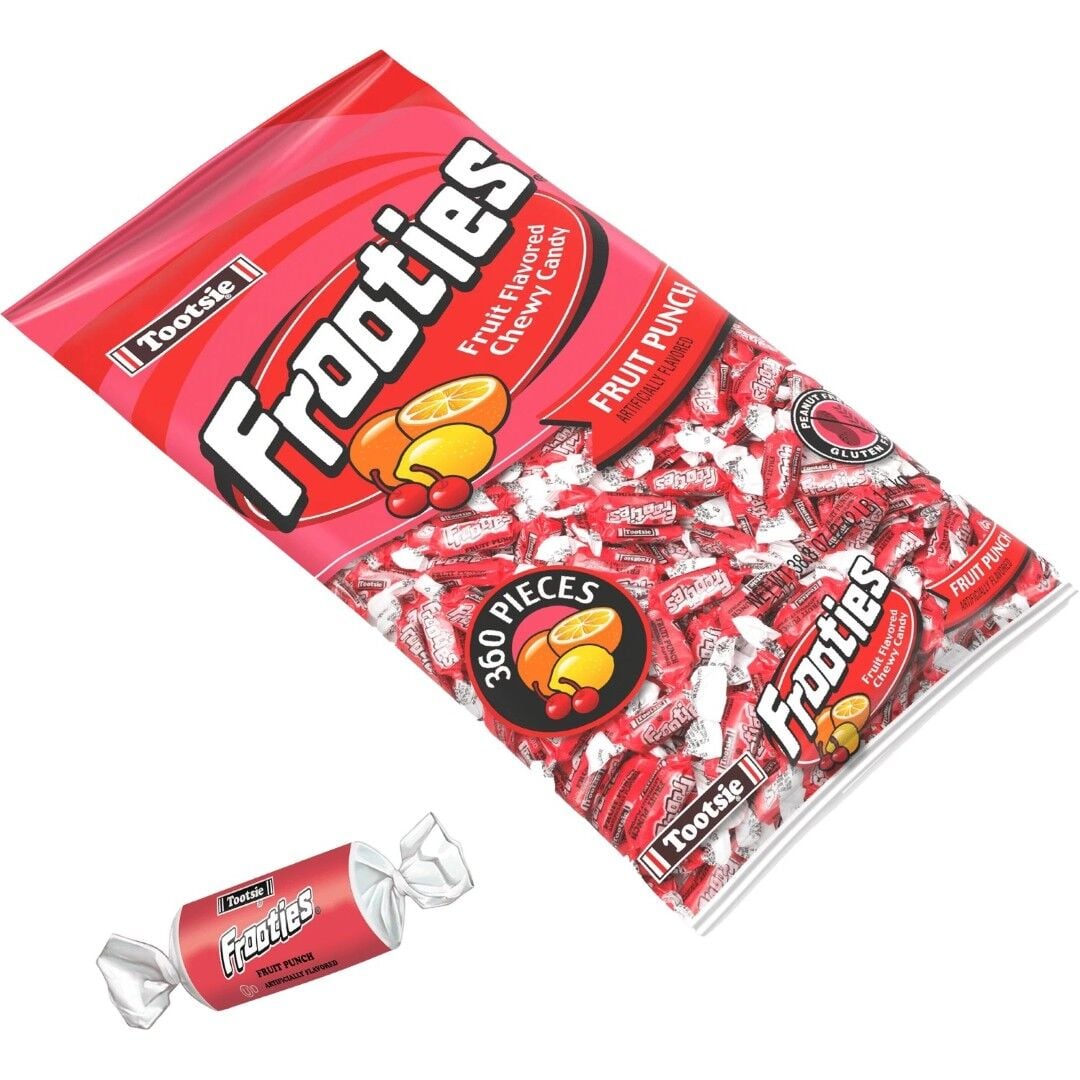 Tootsie Frooties Fruit Punch Chewy Candy, 38.8 oz.