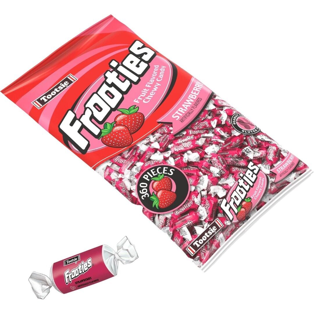 Tootsie Frooties Strawberry Chewy Candy, 38.8 oz.