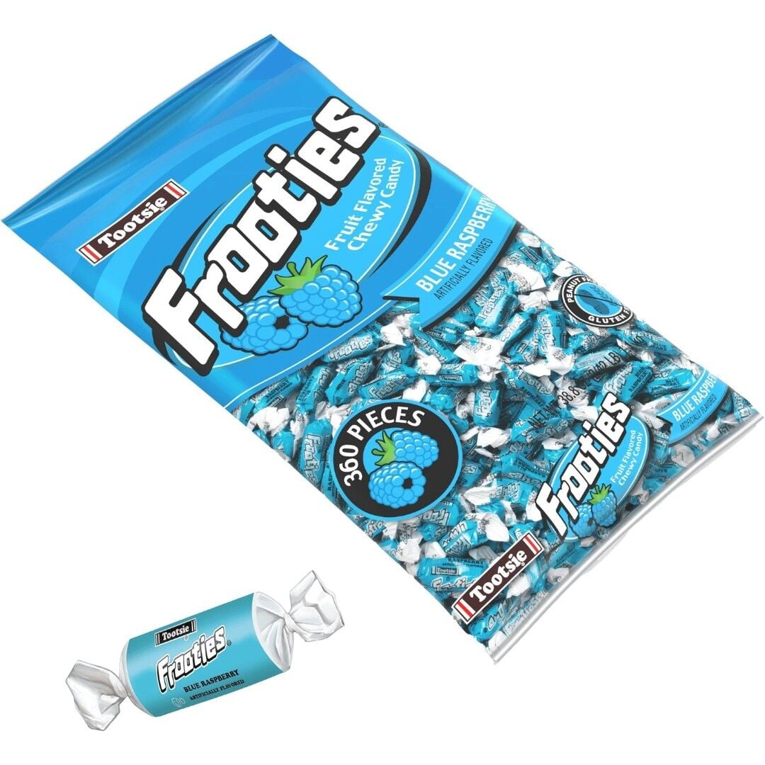 Tootsie Frooties Blue Raspberry Chewy Candy, 38.8 oz.