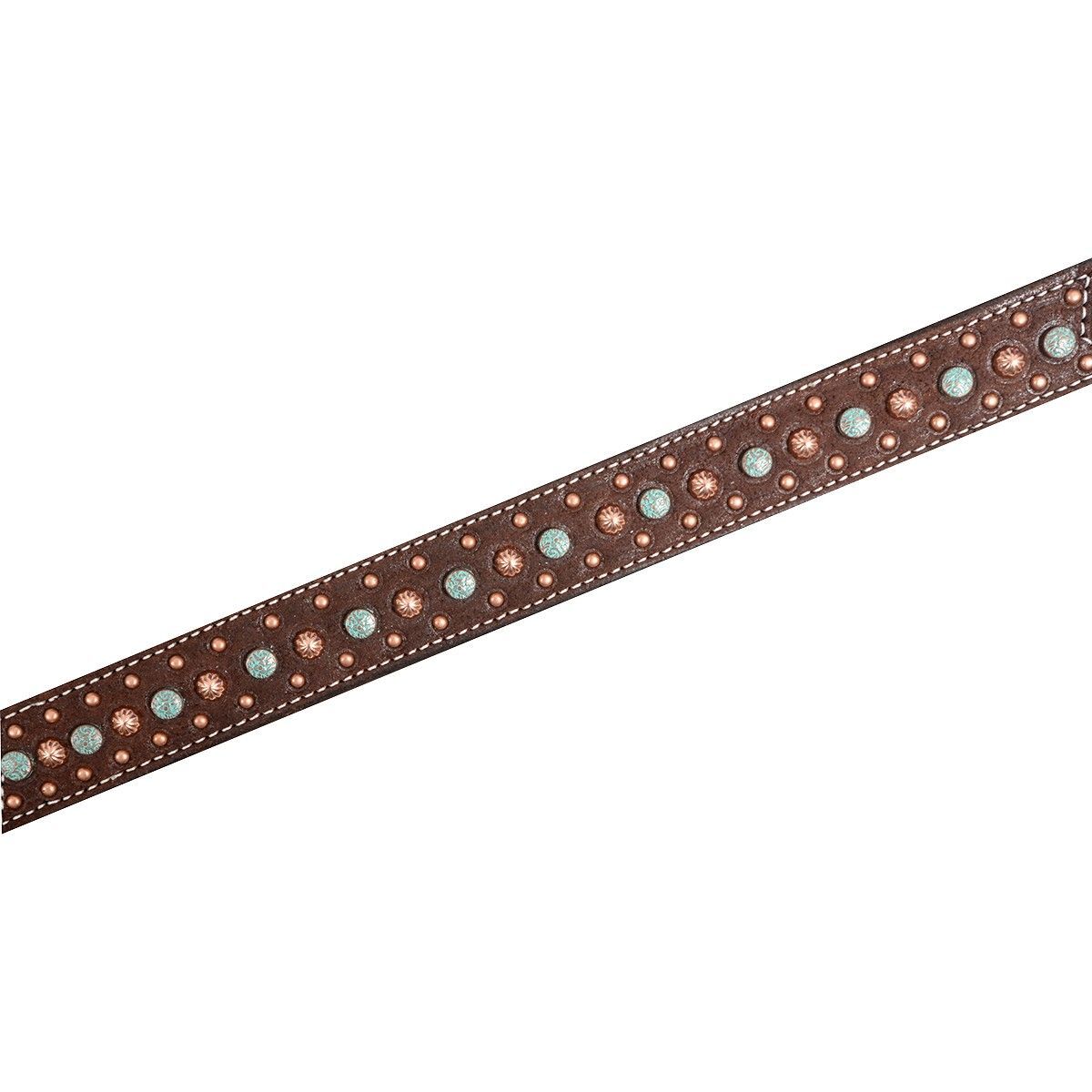 Martin Saddlery Breastcollar with Floral Spot Dots, 1.5-In