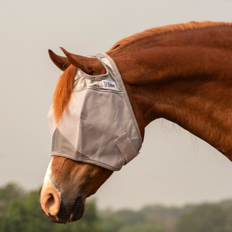 Cashel Grey Standard Crusader Fly Mask