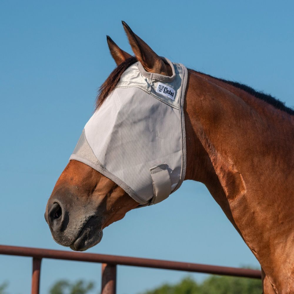 Cashel Crusader Grey Large Standard Fly Mask
