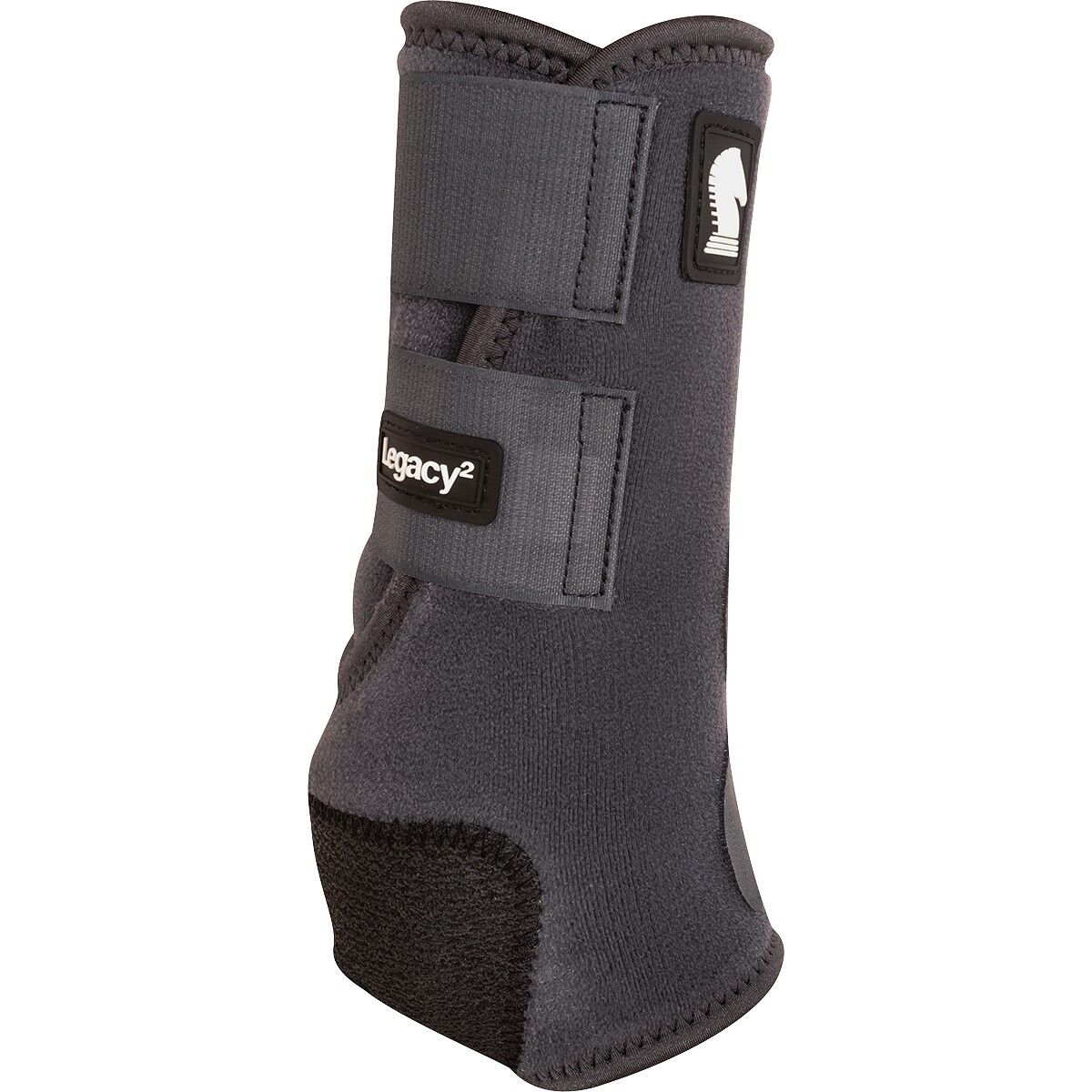 Classic Equine Medium Charcoal Front Legacy2 Support Boots