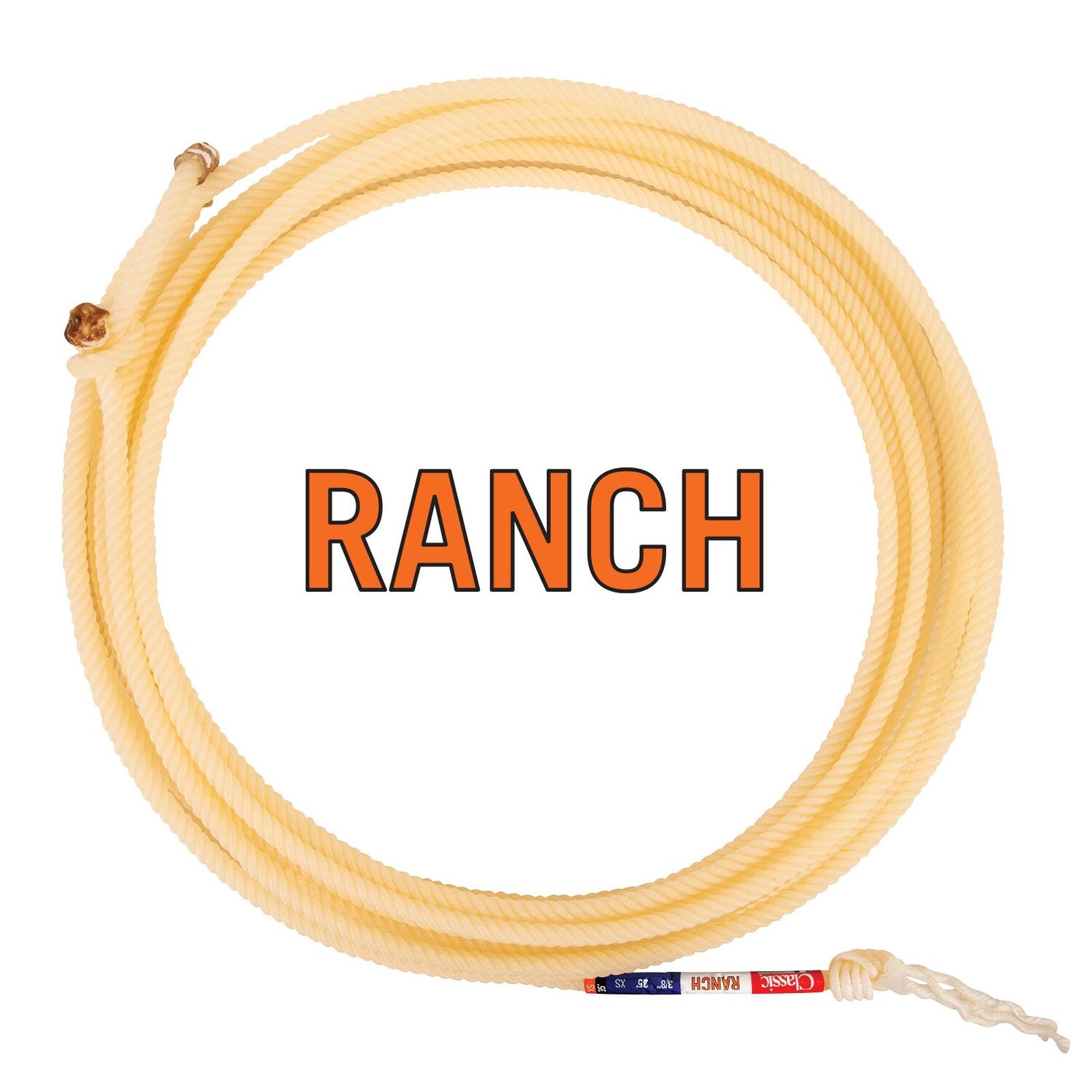 Classic Equine X-Soft Ranch Rope, 35-Ft