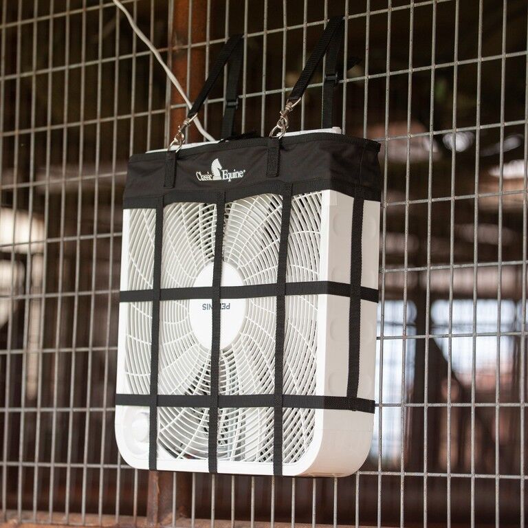 Classic Equine Black Fan Bag