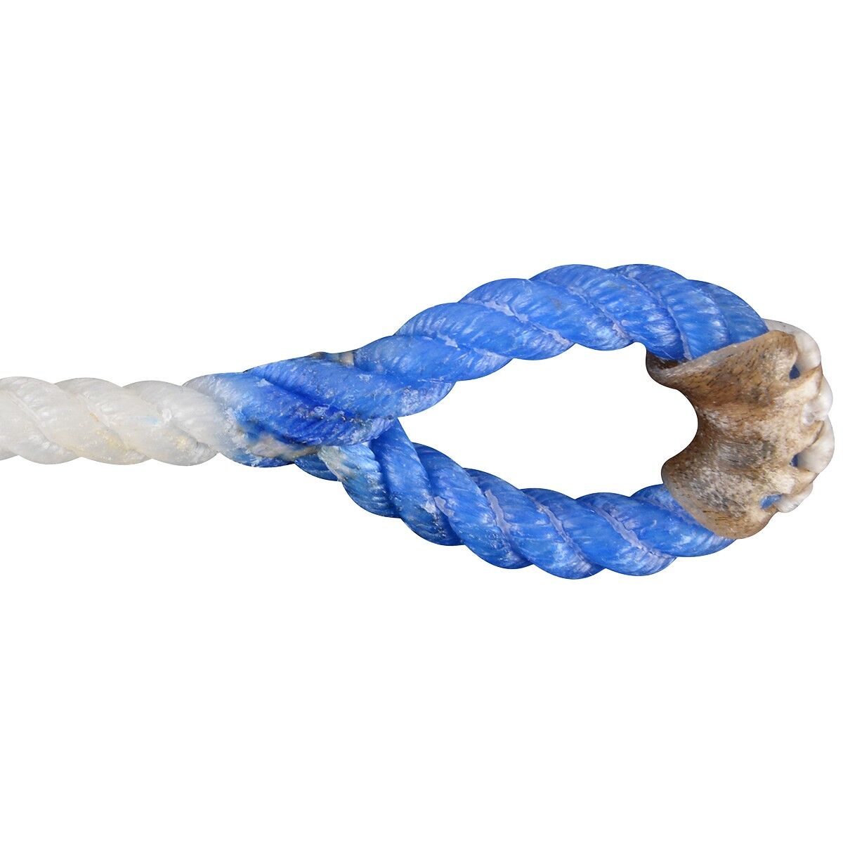 Rattler White Blue Eye Racer Calf String X-Soft, 6 1/2-Ft