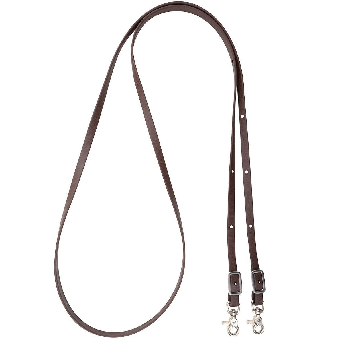 Martin Saddlery BioThane Roping Rein 5/8-In Thick Buckle Snap Ends