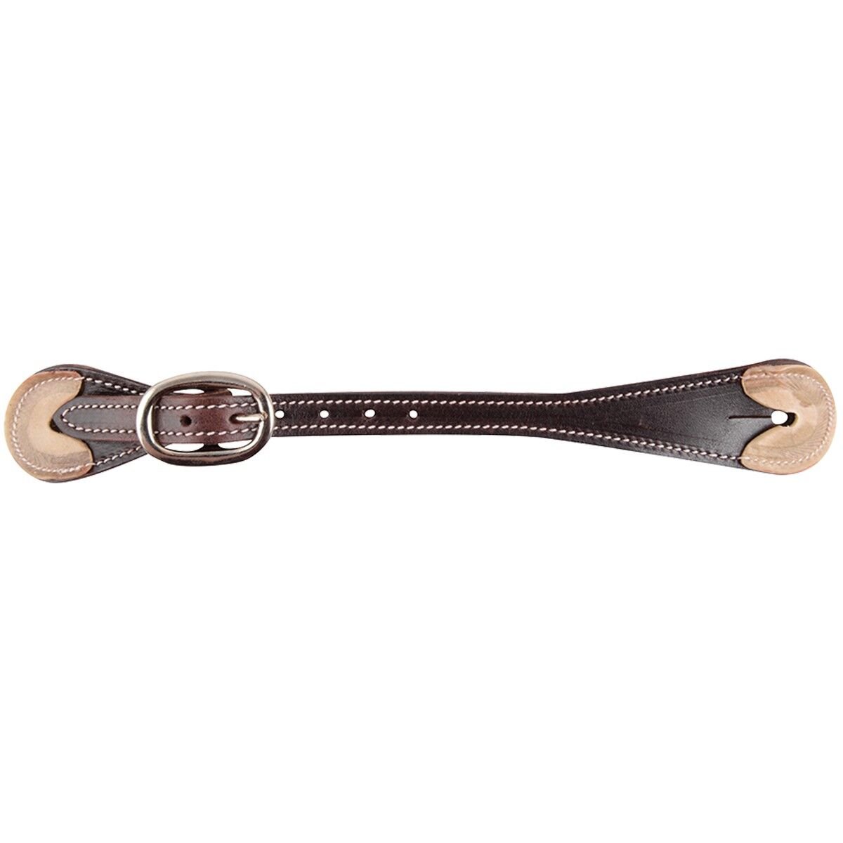 Martin Saddlery Straight Latigo Spurstraps With Rawhide Ends