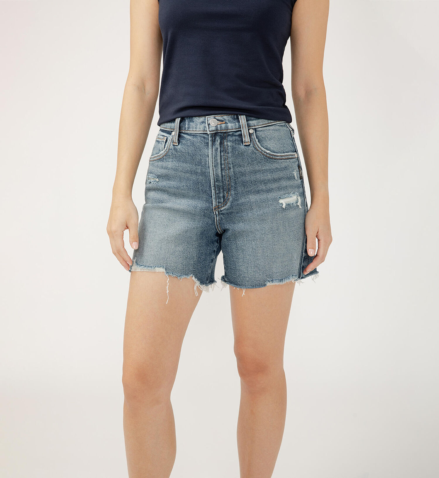 Silver Jeans Co. Women's Highly Desirable High Rise Shorts
