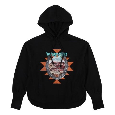 Wrangler Women's Retro Western Vintage Graphic Hoodie