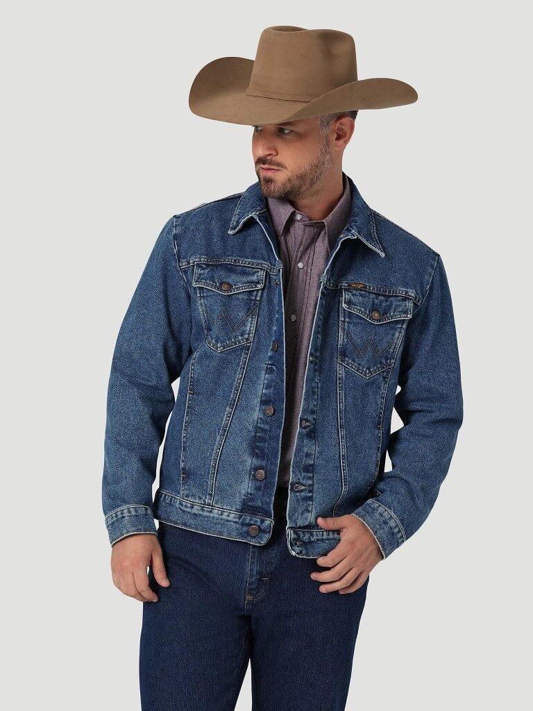 Wrangler Men's Cowboy Cut Unlined Denim Jacket