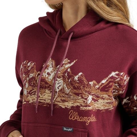 Wrangler Women's Retro Vintage Hoodie