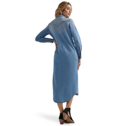 Wrangler Women's Retro Western Vintage Dress